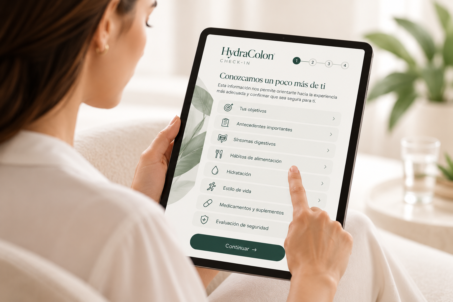 CONOCE — Evaluación inicial HydraColon